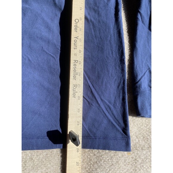 The Nike Tee Dri-Fit Indiana Pacers NBA Shirt Mens XS Navy Crew Neck Long Sleeve - Picture 7 of 10